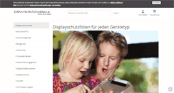 Desktop Screenshot of displayschutzfolien4u.de